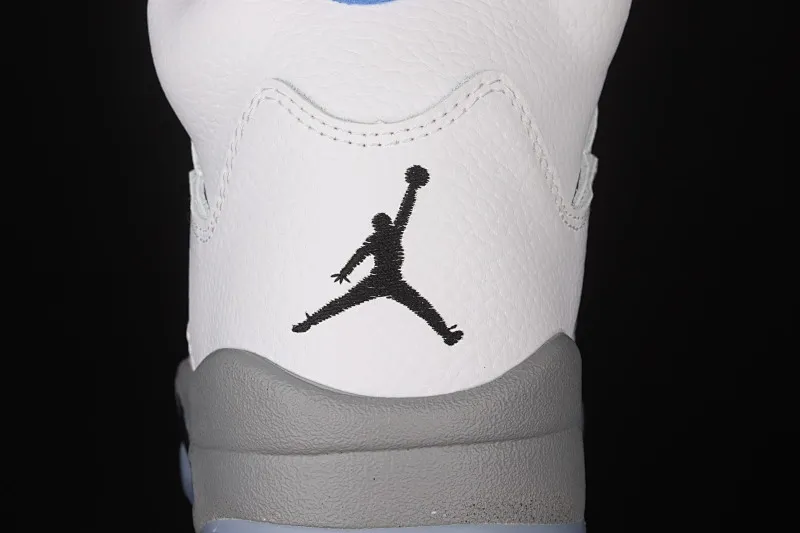 All categories Air Jordan Jordan series basketball shoes Air Jordan 5 G version Air Jordan 5 "Stealth 2.0" AJ5 Joe 5 white and blue color 440888-140